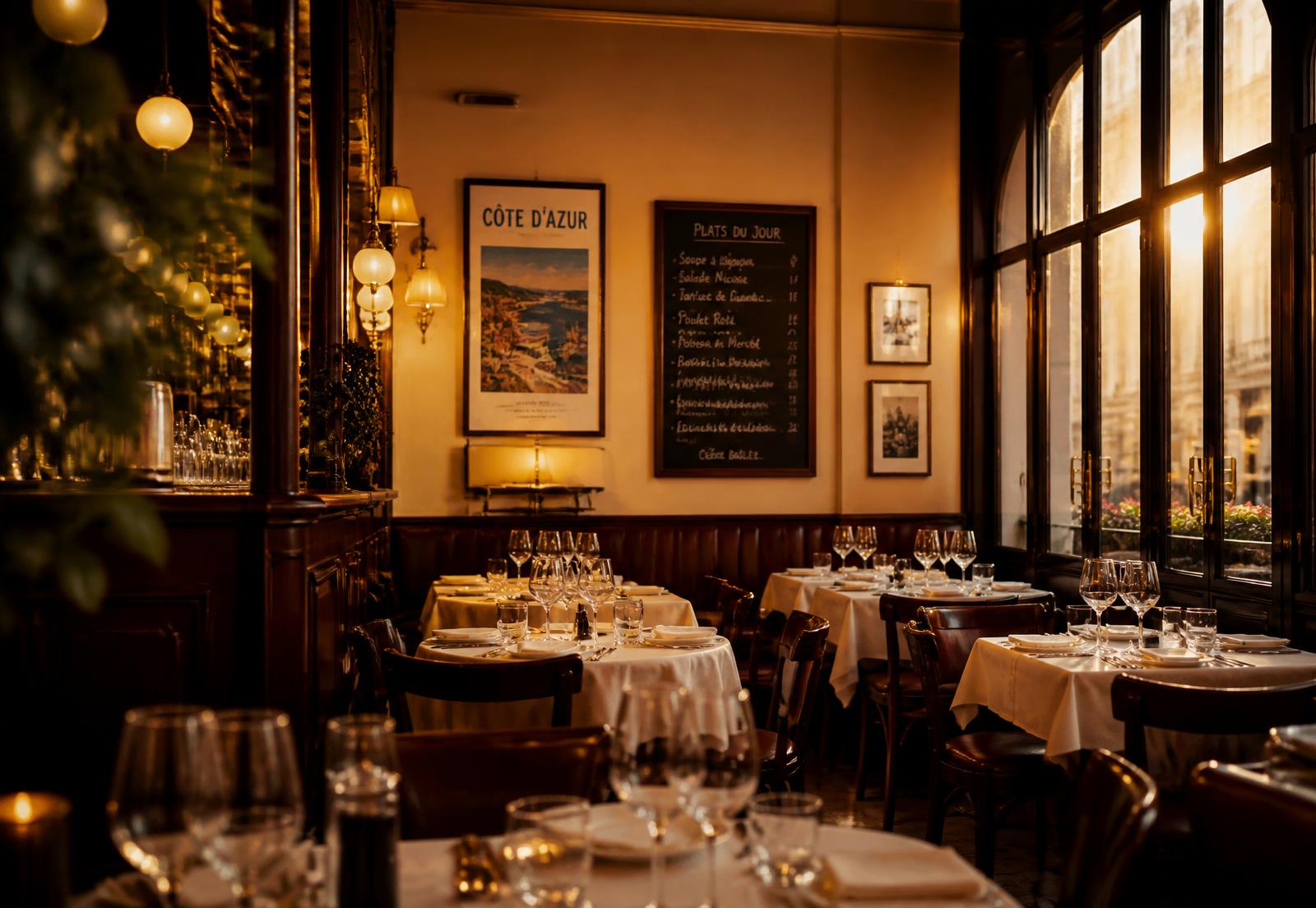 Salle du restaurant P’TIT PARIS Gounghin à Ouagadougou